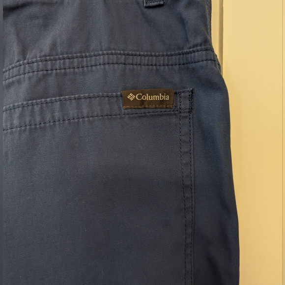 Columbia Mens Slim Fit Blue Pants - Picture 3 of 8